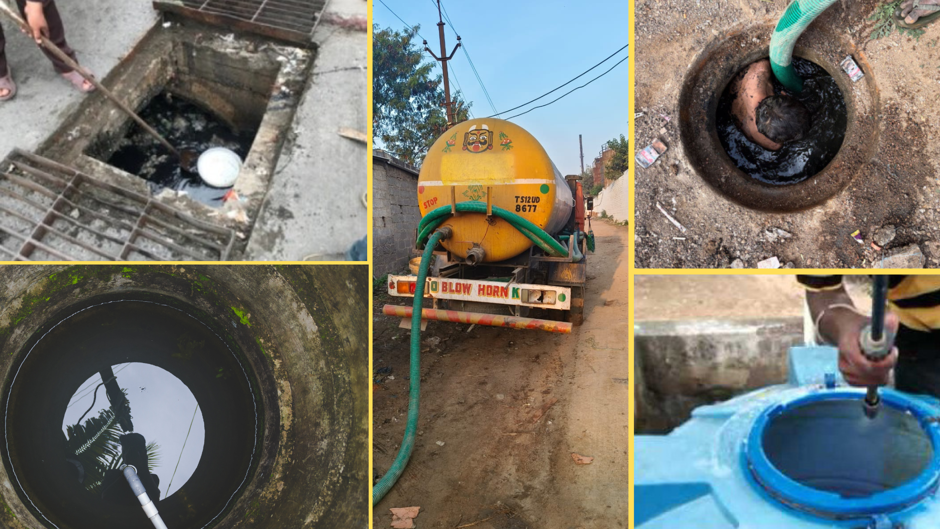 VJ Septic Tank Cleaners - Services